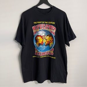 Connor McGregor vs Floyd Mayweather shirt